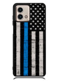 Police Blue Line Flag Motorola Moto G Stylus 5G 2023 Case