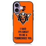 Tennessee Volunteers Vols Case iPhone 16 Case DC1837