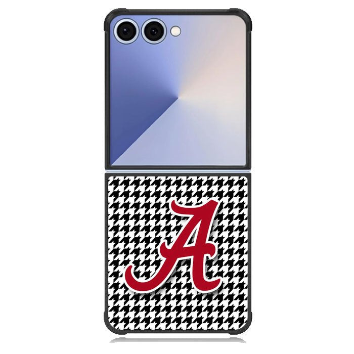 Alabama Houndstooth Crimson Tide Samsung Galaxy Z Flip 7 Case DC0050