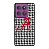 Alabama Houndstooth Crimson Tide Motorola Moto Edge 60 Pro Case