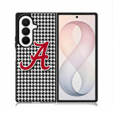 Alabama Houndstooth Crimson Tide Samsung Galaxy Z Fold 8 Ultra Case DC0050