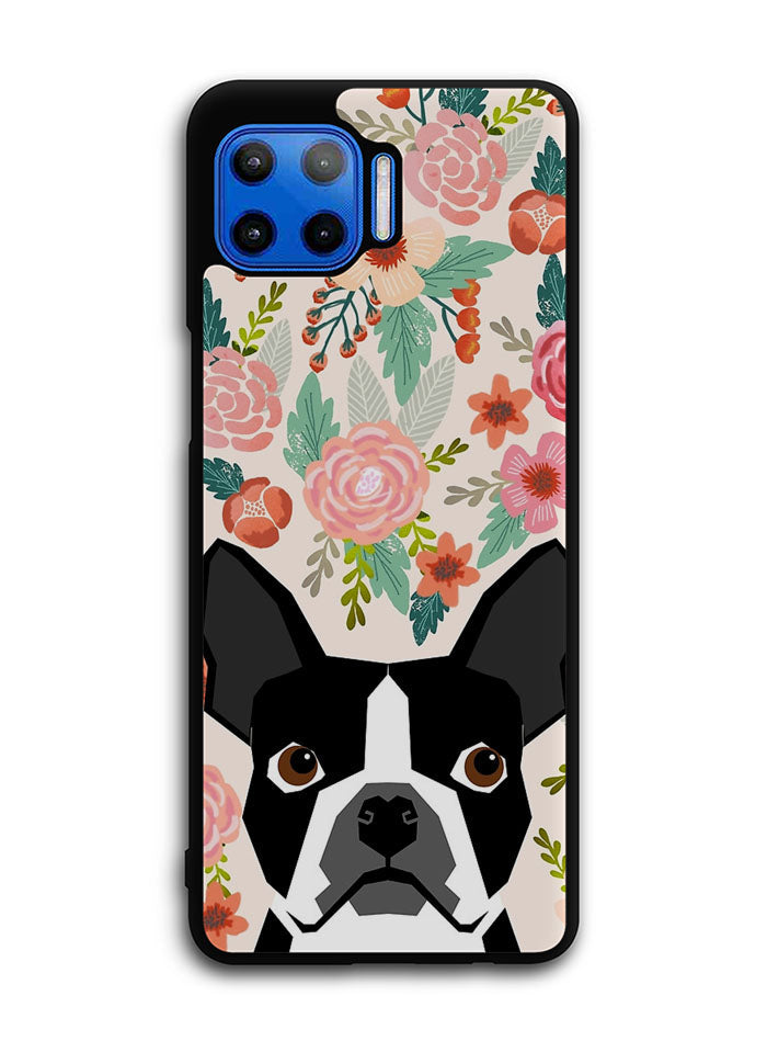 Boston Terrier Dog Breed Motorola Moto One 5G Case , Moto One 5G UW Case , Moto G 5G Plus Case