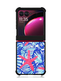 Lilly Pulitzer Pretty Escape Motorola Moto Razr Plus 2023 , Moto Razr+ 2023 Case