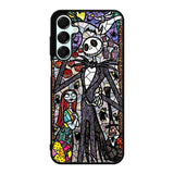 Nightmare Before Christmas Art Glass Samsung Galaxy A16 Case DC6176