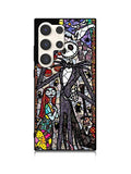 Nightmare Before Christmas Art Glass Samsung Galaxy S24 Ultra 5G Case