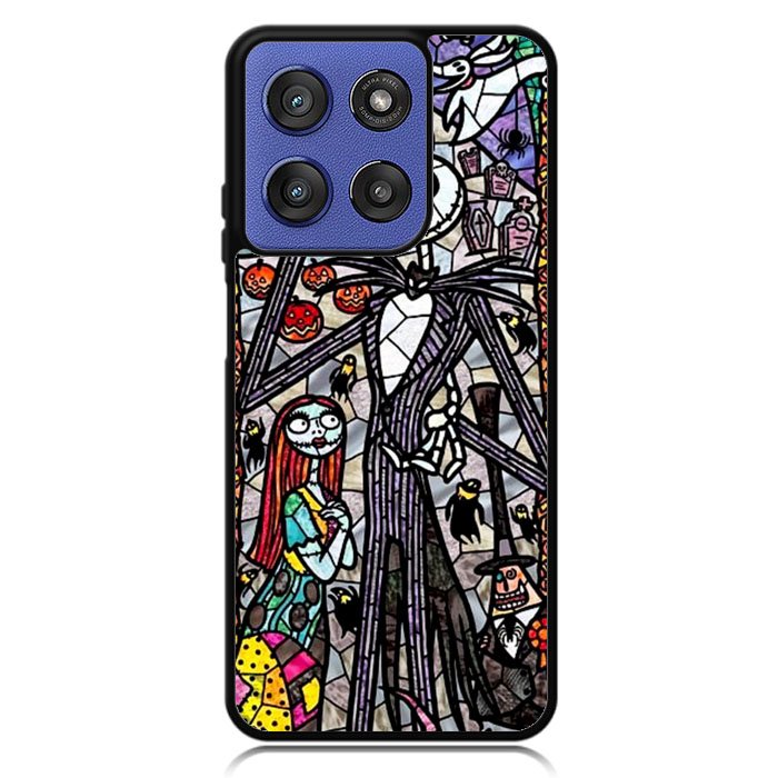 Nightmare Before Christmas Art Glass Motorola Moto G Stylus 5G 2025 DC1284