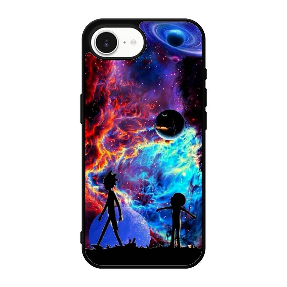 Rick And Morty Flat iPhone 17e Case