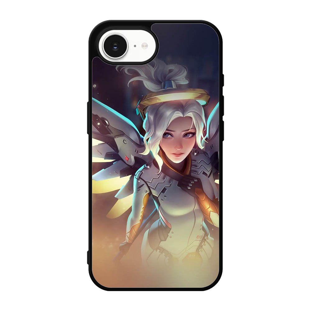 Mercy Overwatch Angel Healer iPhone 17e Case DC1123