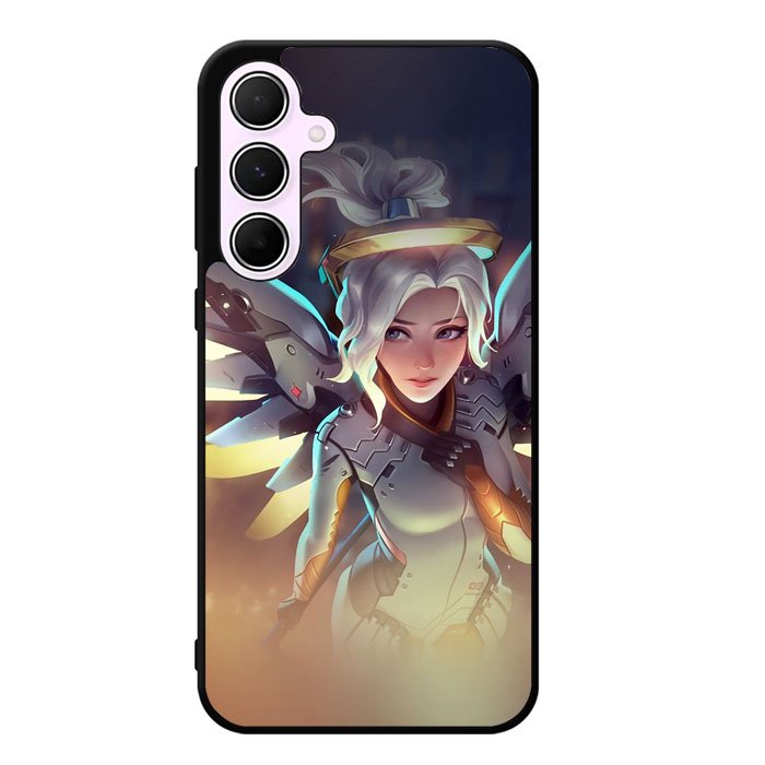 Mercy Overwatch Angel Healer Samsung Galaxy A25 5G Case DC1123