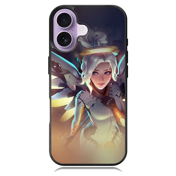 Mercy Overwatch Angel Healer iPhone 16 Case DC1123