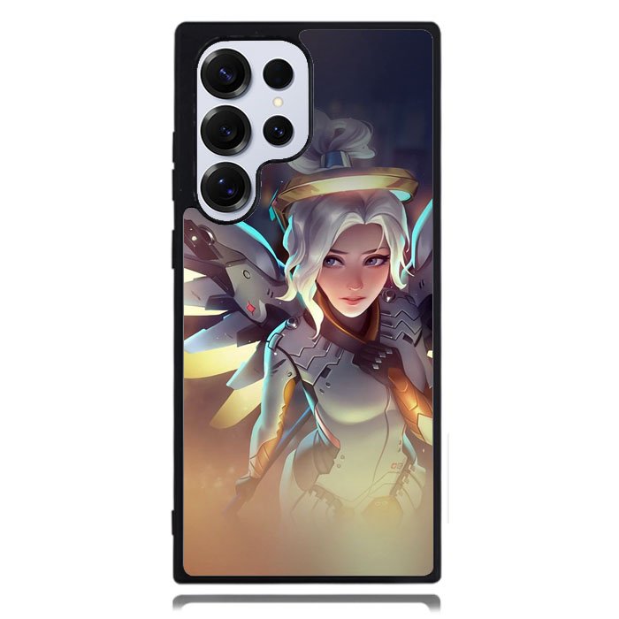 Mercy Overwatch Angel Healer Samsung Galaxy S25 Ultra Case DC1123