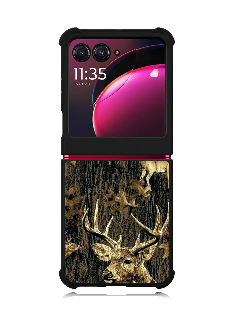 Deer Hunting Camo Motorola Moto Razr Plus 2023 , Moto Razr+ 2023 Case