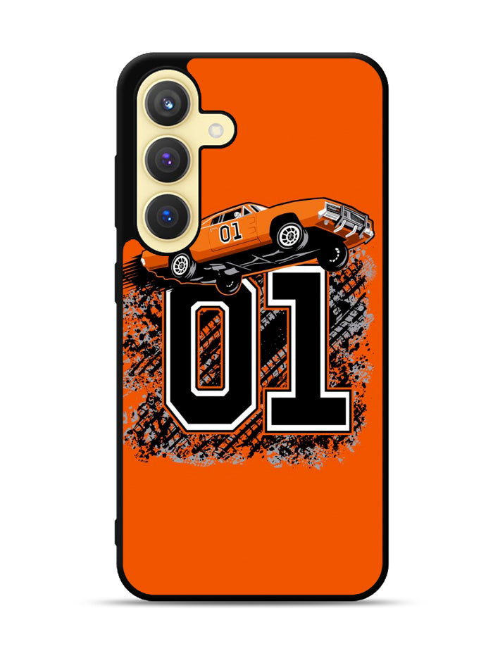General Lee 01 Dukes Of Hazzard Samsung Galaxy S24 Plus 5G , Samsung Galaxy S24+ 5G Case
