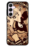 Alice in Wonderland Brown Samsung Galaxy A55 5G Case