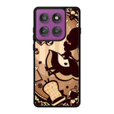 Alice in Wonderland Brown Motorola Moto Edge 60 Pro Case