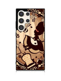 Alice in Wonderland Brown Samsung Galaxy S24 Ultra 5G Case