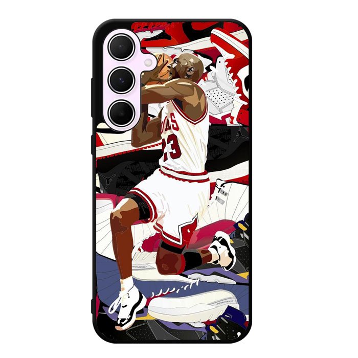 Michael Jordan 23 Samsung Galaxy A35 5G Case DC1142