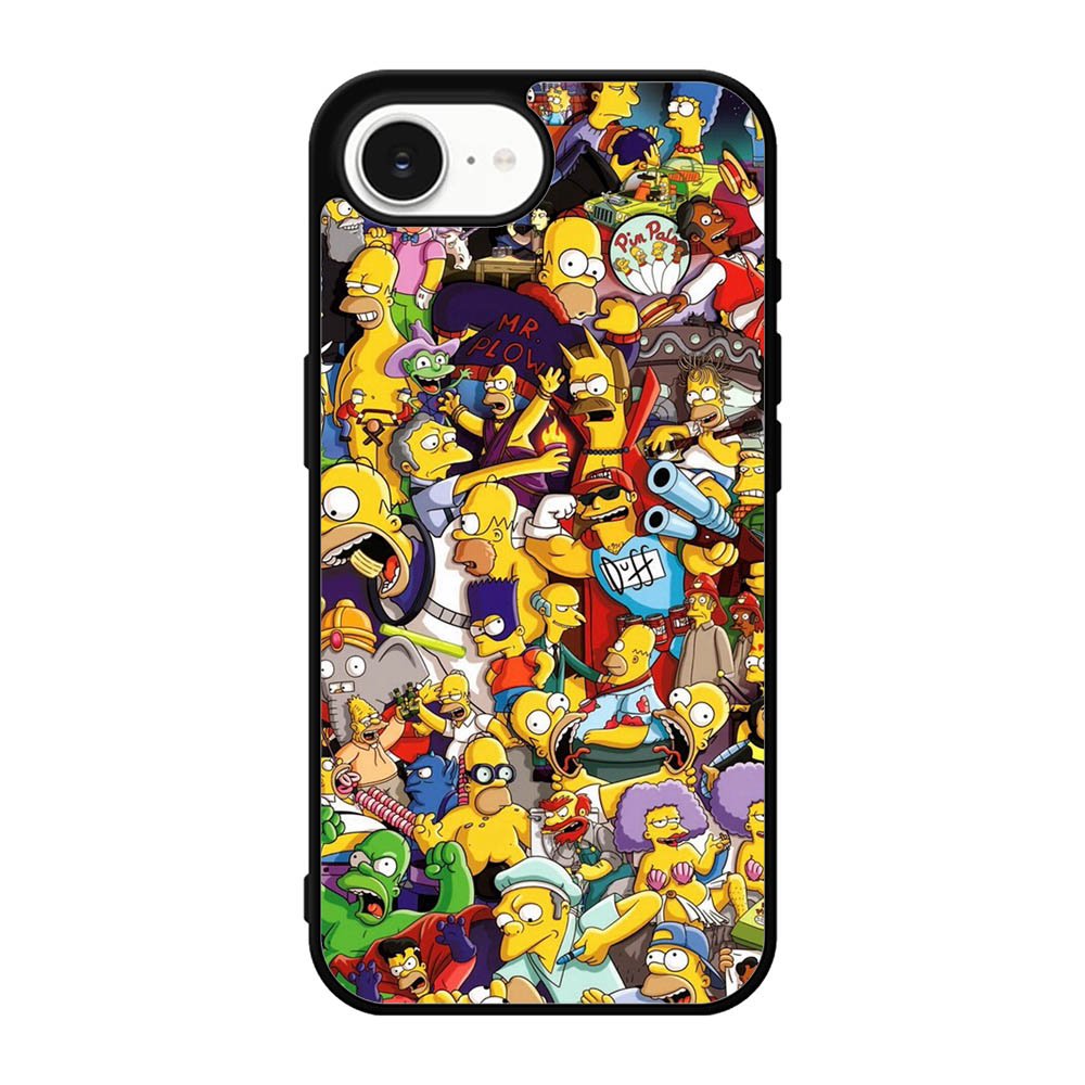 The Simpsons Collage Case iPhone 17e Case DC1878