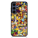 The Simpsons Collage Case Samsung Galaxy S23 Plus , Samsung Galaxy S23+ Case DC1878