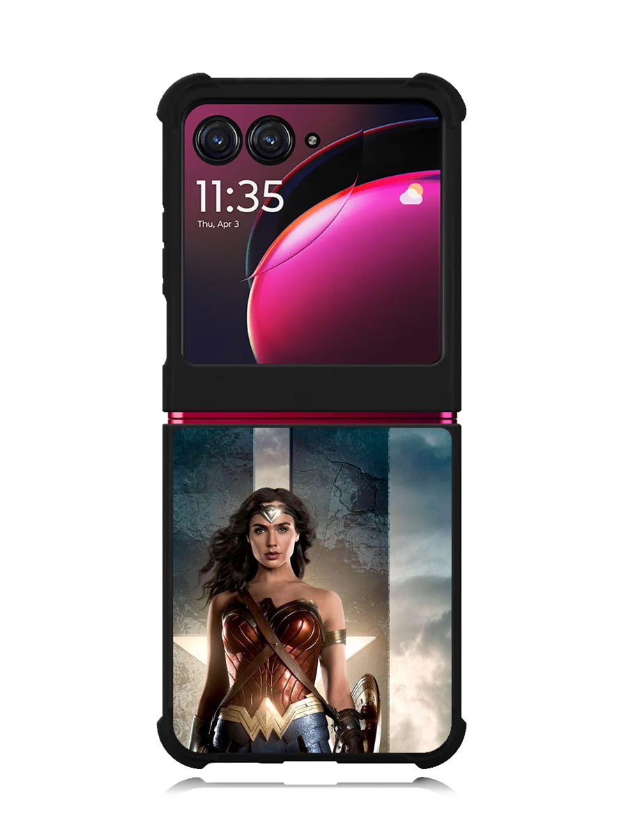 Justice League Wonder Woman Motorola Moto Razr Plus 2023 , Moto Razr+ 2023 Case