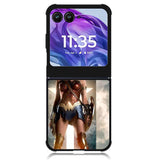 Justice League Wonder Woman Motorola Moto Razr Plus 2024 , Moto Razr+ 2024 Case