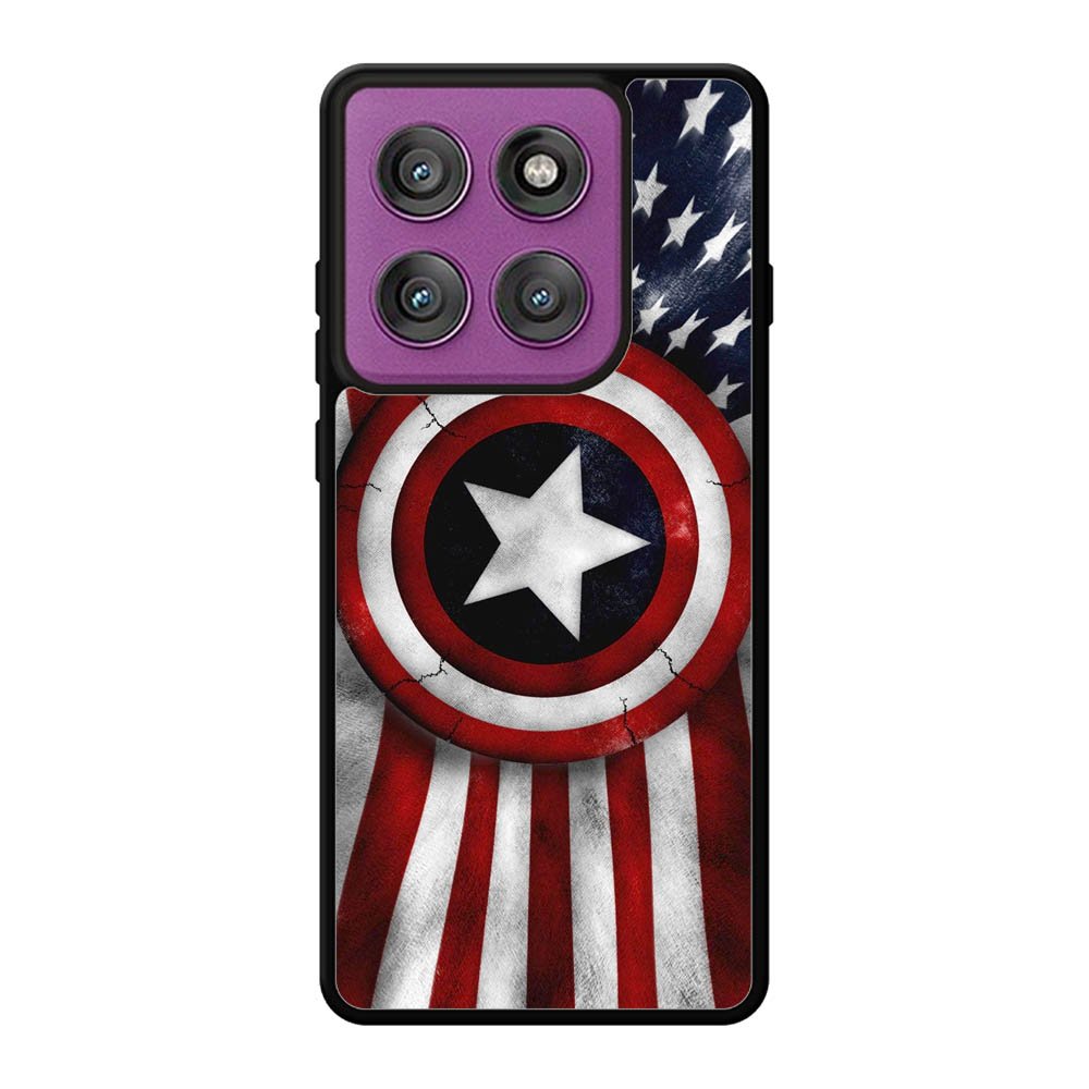 Shield Captain America Motorola Moto Edge 60 Pro Case