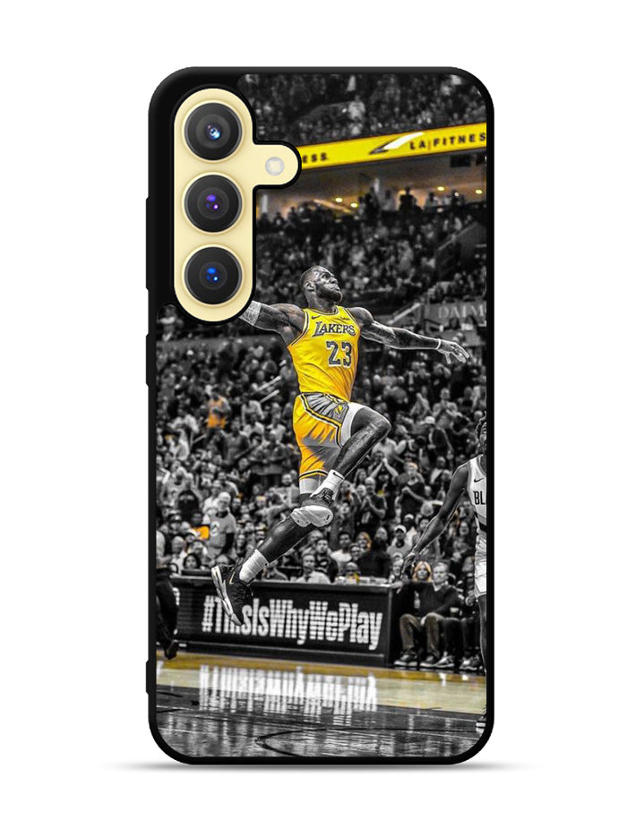 La Lakers Slam Dunk Samsung Galaxy S25 Plus 5G , Samsung Galaxy S25+ 5G Case