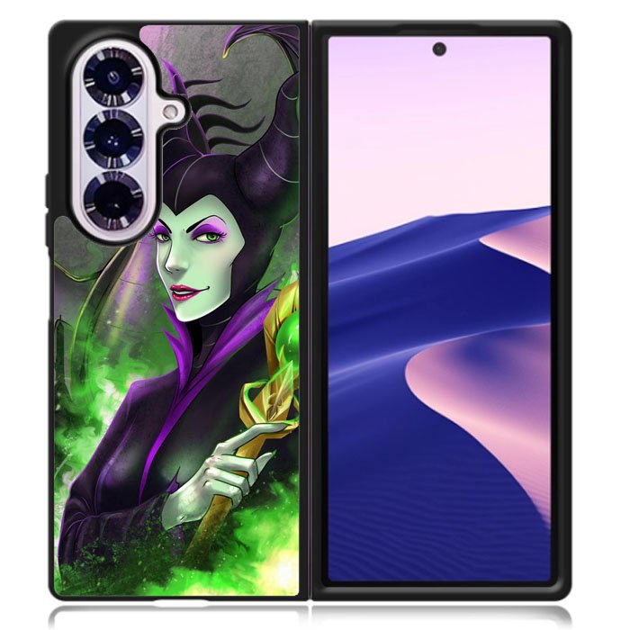 Hot Disney Maleficent Samsung Galaxy Z Fold 7 Case DC0856