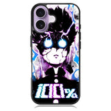 Mob Psycho Face iPhone 16 Case DC1201