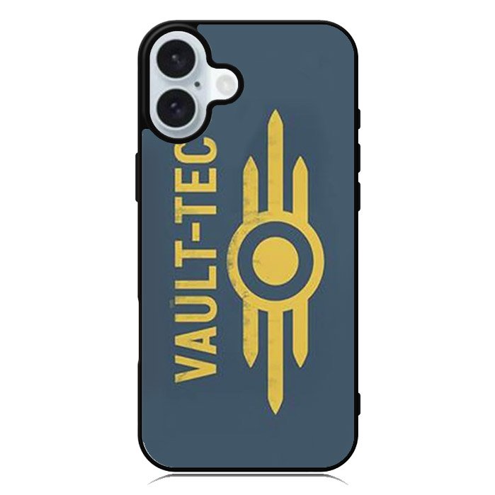 Fallout Vault Tec iPhone 16 Plus Case