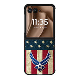 Us Air Force Military Usa Flag Motorola Moto RAZR Plus 2025 Case