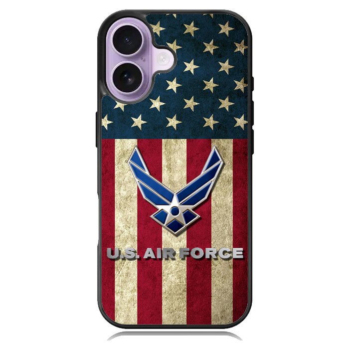 Us Air Force Military Usa Flag iPhone 16 Case DC1931