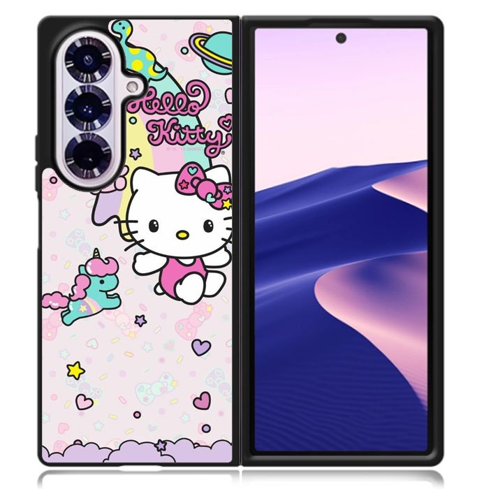 Hello Kitty Pink Samsung Galaxy Z Fold 7 Case DC0845