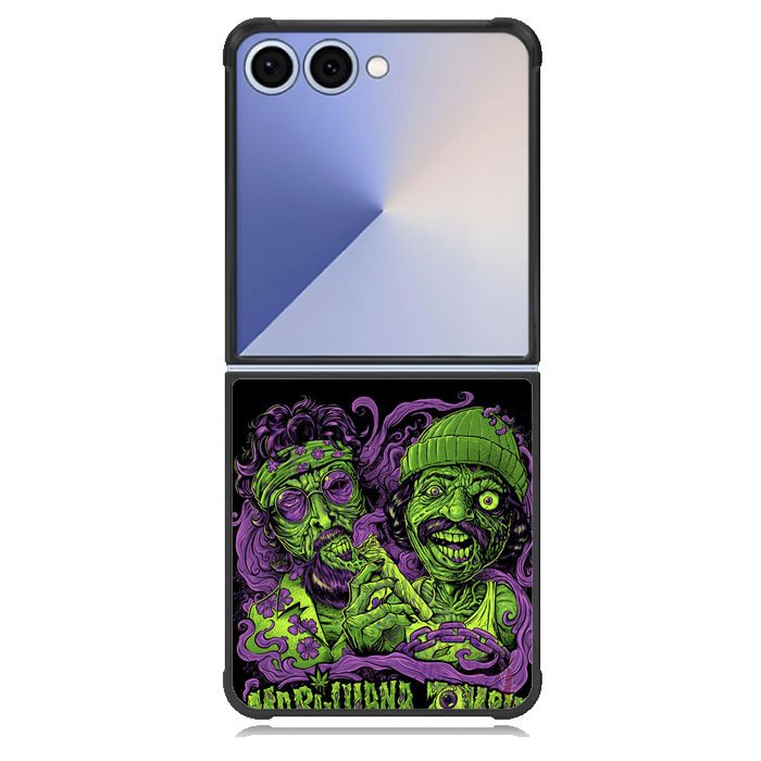 Cheech And Chong Marijuana Weed Samsung Galaxy Z Flip 7 Case DC0301
