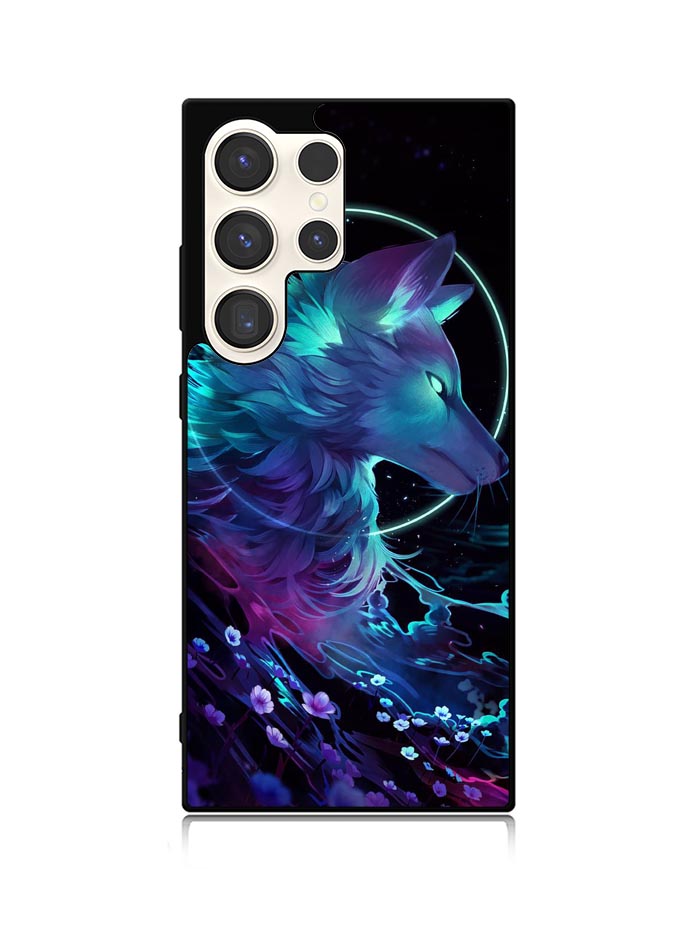 Cosmic Wolf of Galaxy Samsung Galaxy S25 Ultra 5G Case