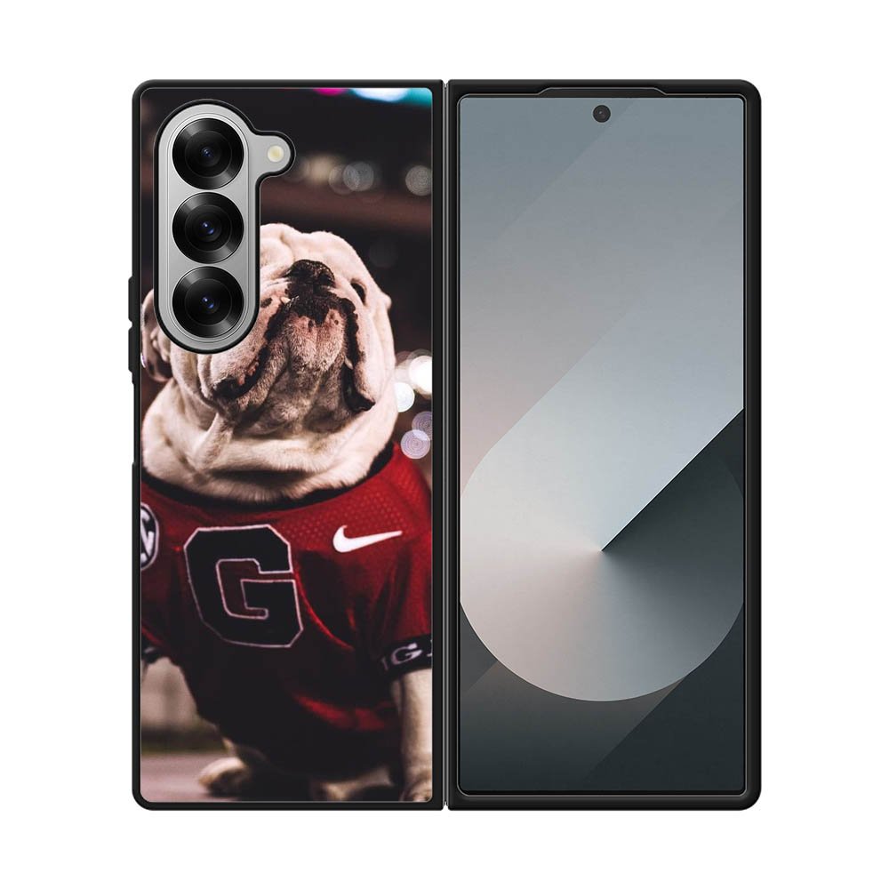 Georgia Bulldogs Football Samsung Galaxy Z Fold 7 5G Case
