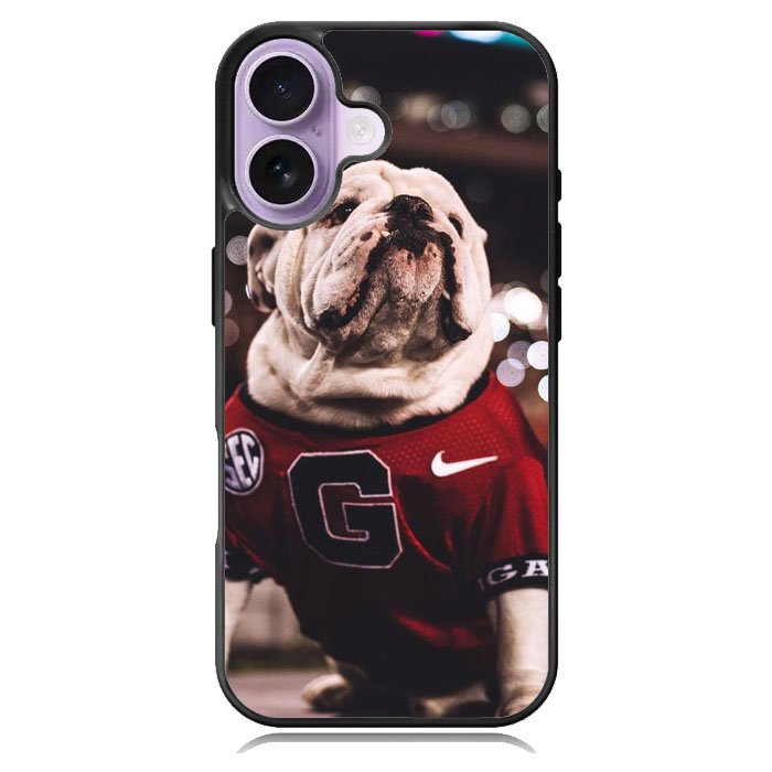 Georgia Bulldogs Football iPhone 16 Case DC0686