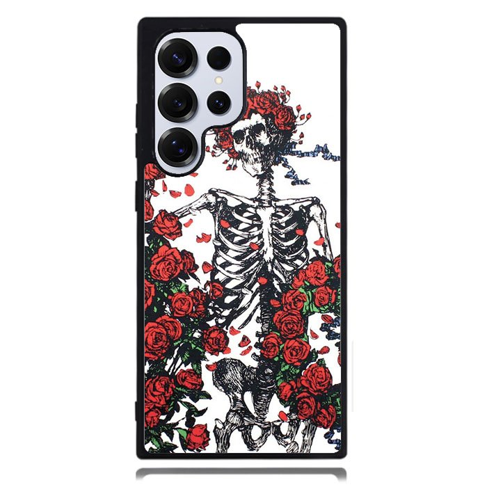 Grateful Dead Bones And Roses Samsung Galaxy S25 Ultra Case DC0720