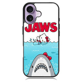 Jaws Hello Kitty iPhone 16 Plus Case DC0902