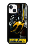 Michigan Wolverines Football iPhone 15 Case BLN9636