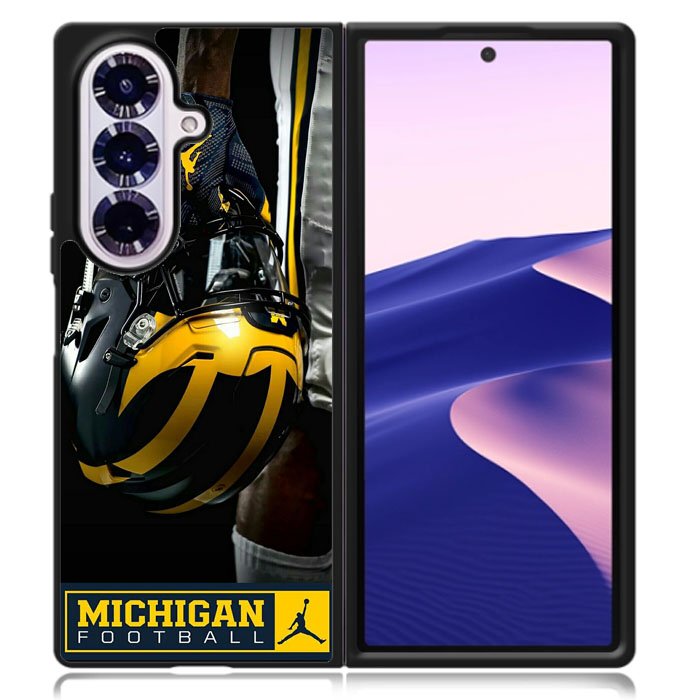 Michigan Wolverines Football Samsung Galaxy Z Fold 7 Case DC1151