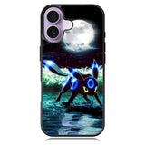 Pokemon Umbreon Night Mont iPhone 16 Case DC1498