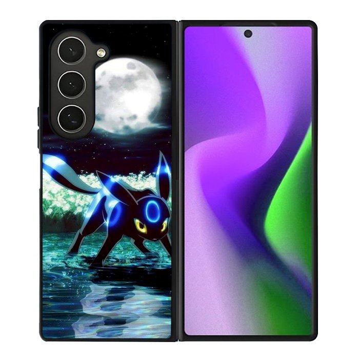 Pokemon Umbreon Night Mont Samsung Galaxy Z Fold 6 Case
