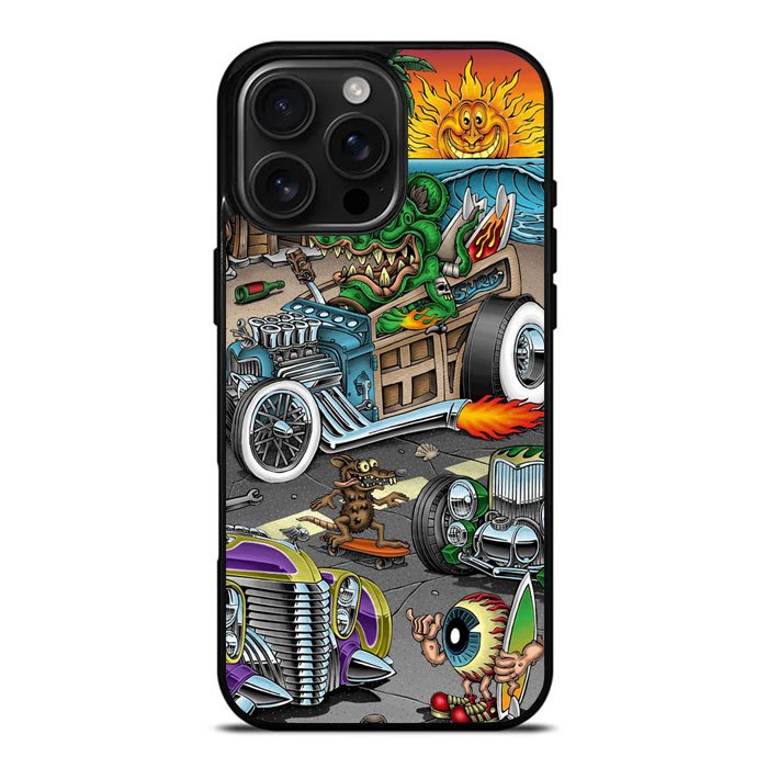 Rat Fink Speedles iPhone 16 Pro Max Case DC1549