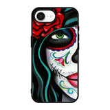 Sugar Skull Acrylic Paintin iPhone 17e Case