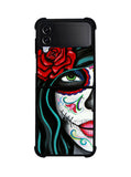 Sugar Skull Acrylic Paintin Samsung Galaxy Z Flip 4 5G 2022 Case