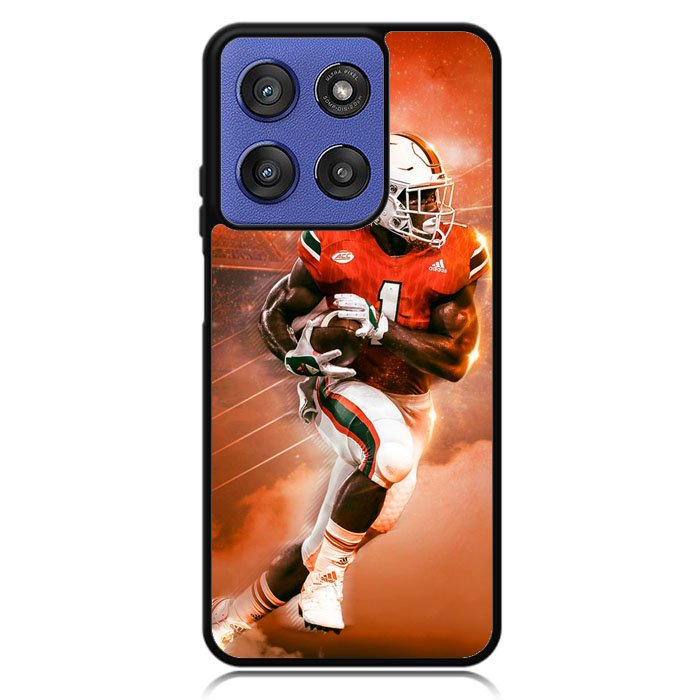 University Of Miami Footbal Motorola Moto G Stylus 5G 2025 DC1929