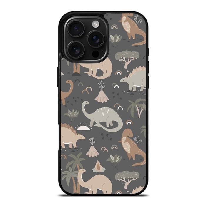 Cute Dinosaurs iPhone 16 Pro Case DC0414