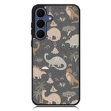 Cute Dinosaurs Samsung Galaxy S23 FE Case DC0414