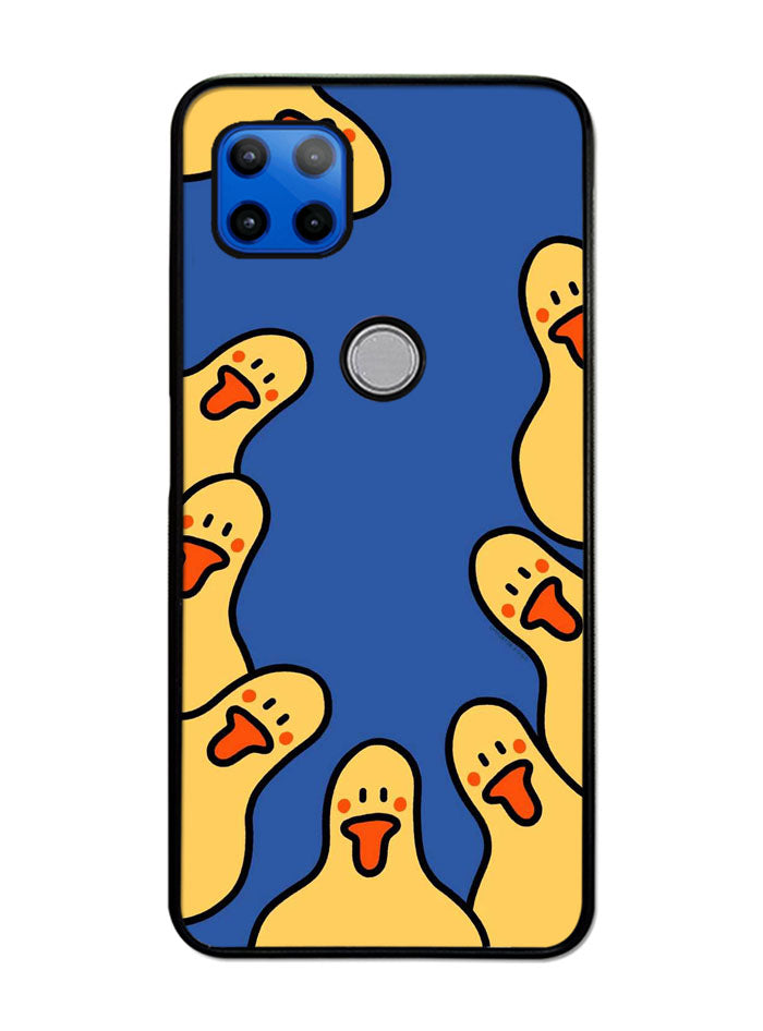Ducks Pattern Motorola Moto G 5G Case , Moto One 5G Ace Case
